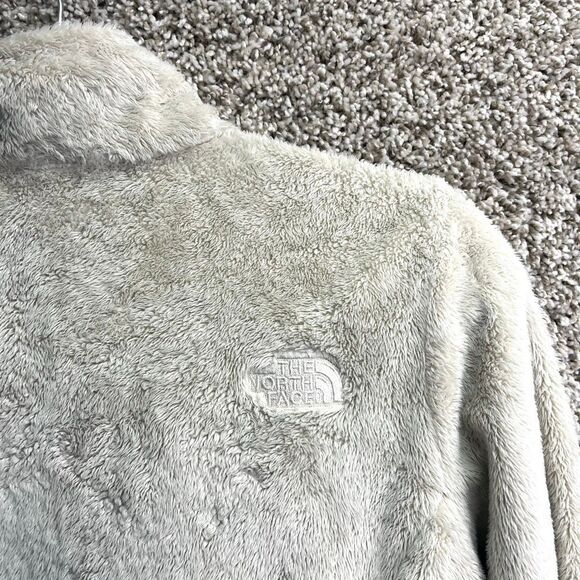 The North Face Jacket Women’s Small Osito Off White Ivory Fleece Zip Up - Picture 6 of 9
